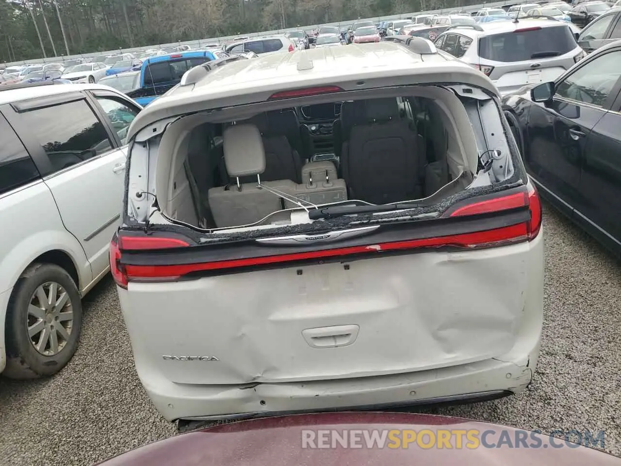 6 Photograph of a damaged car 2C4RC1BG7MR515748 CHRYSLER PACIFICA 2021