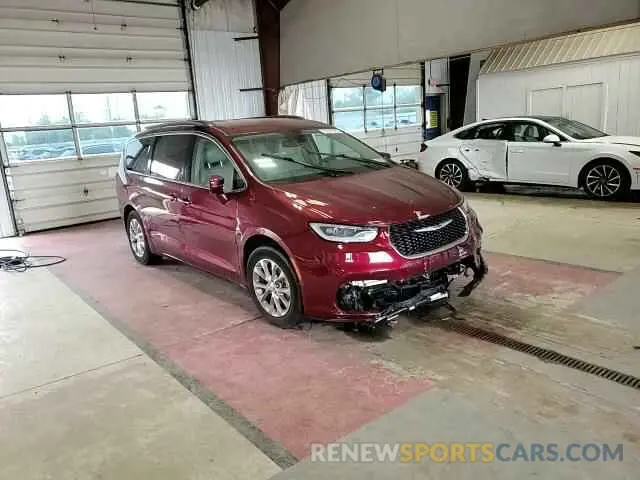 14 Photograph of a damaged car 2C4RC1BG8MR513572 CHRYSLER PACIFICA 2021