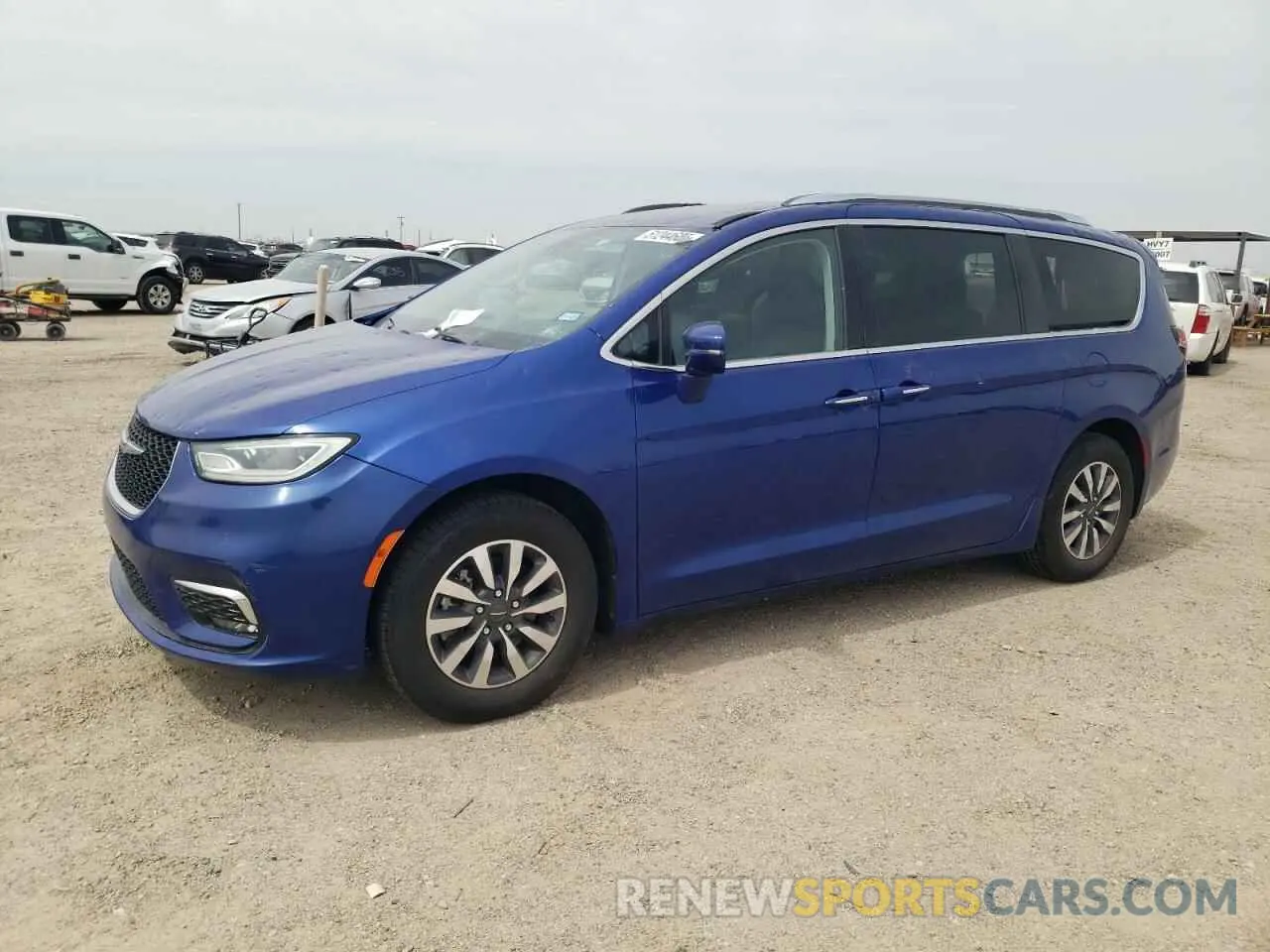 1 Photograph of a damaged car 2C4RC1BG8MR531585 CHRYSLER PACIFICA 2021