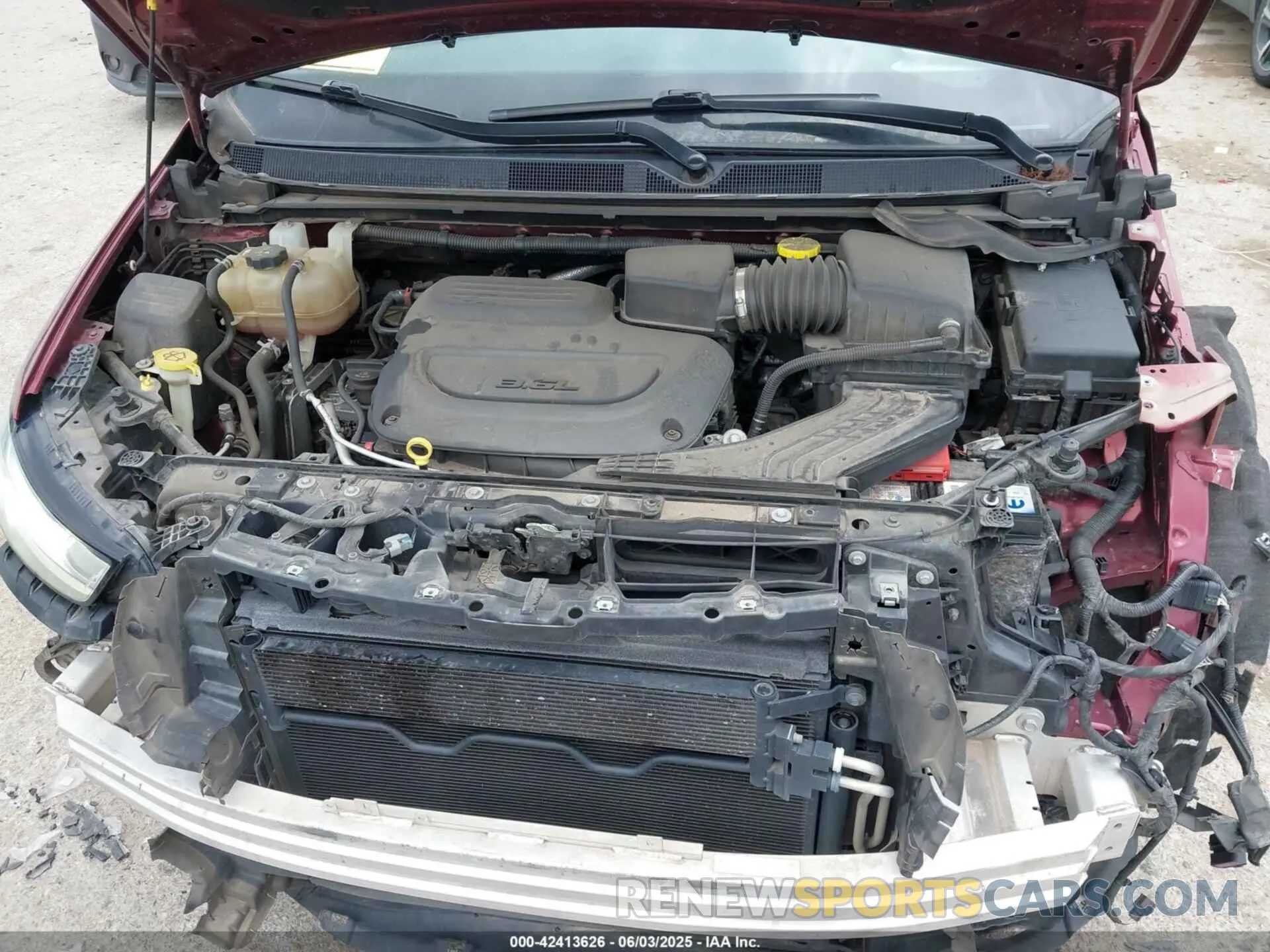 10 Photograph of a damaged car 2C4RC1BG8MR547060 CHRYSLER PACIFICA 2021