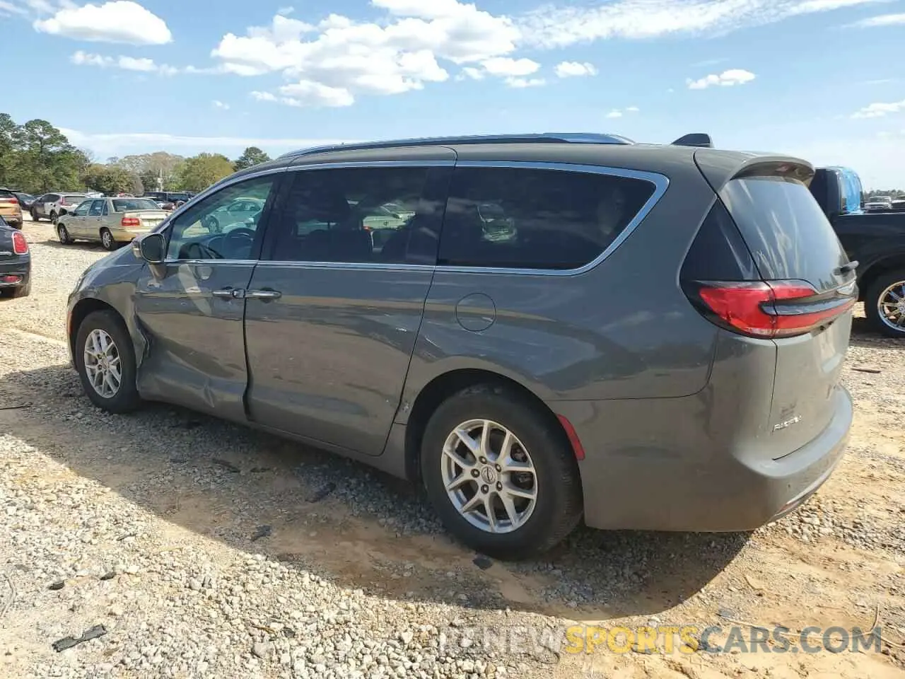 2 Photograph of a damaged car 2C4RC1BG8MR591978 CHRYSLER PACIFICA 2021