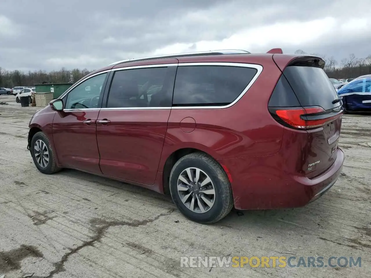 2 Photograph of a damaged car 2C4RC1BG9MR531241 CHRYSLER PACIFICA 2021