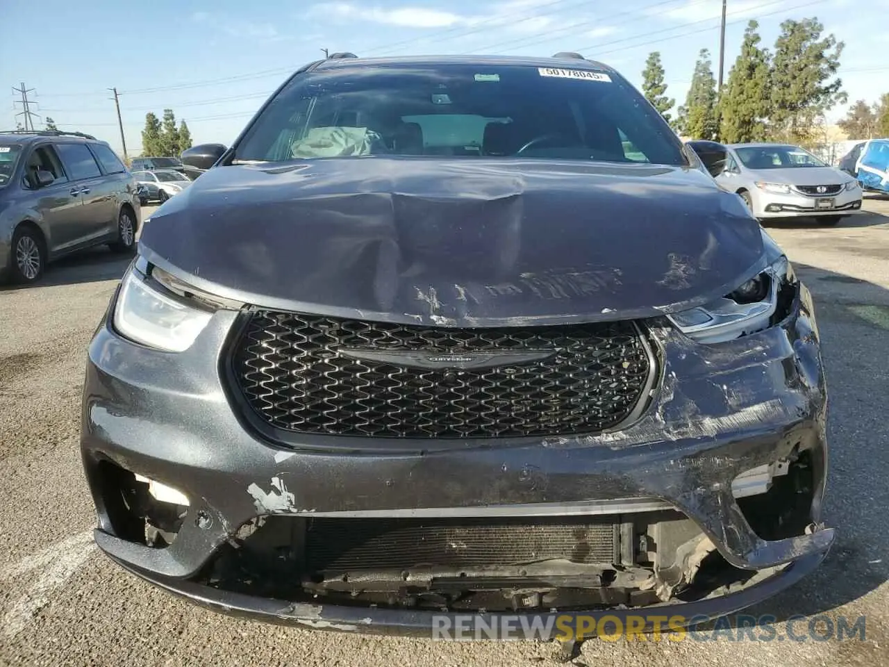 5 Photograph of a damaged car 2C4RC1BG9MR534916 CHRYSLER PACIFICA 2021