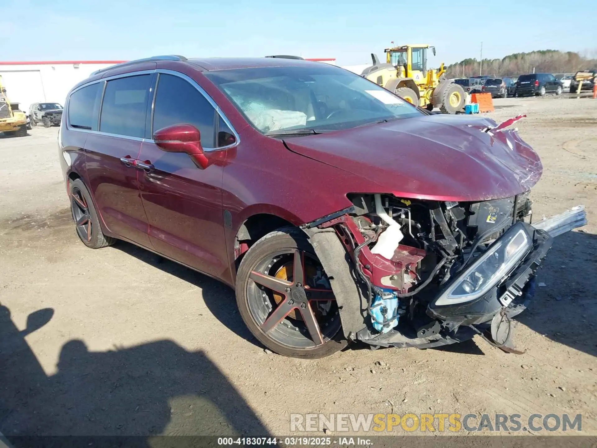 1 Photograph of a damaged car 2C4RC1BG9MR588605 CHRYSLER PACIFICA 2021