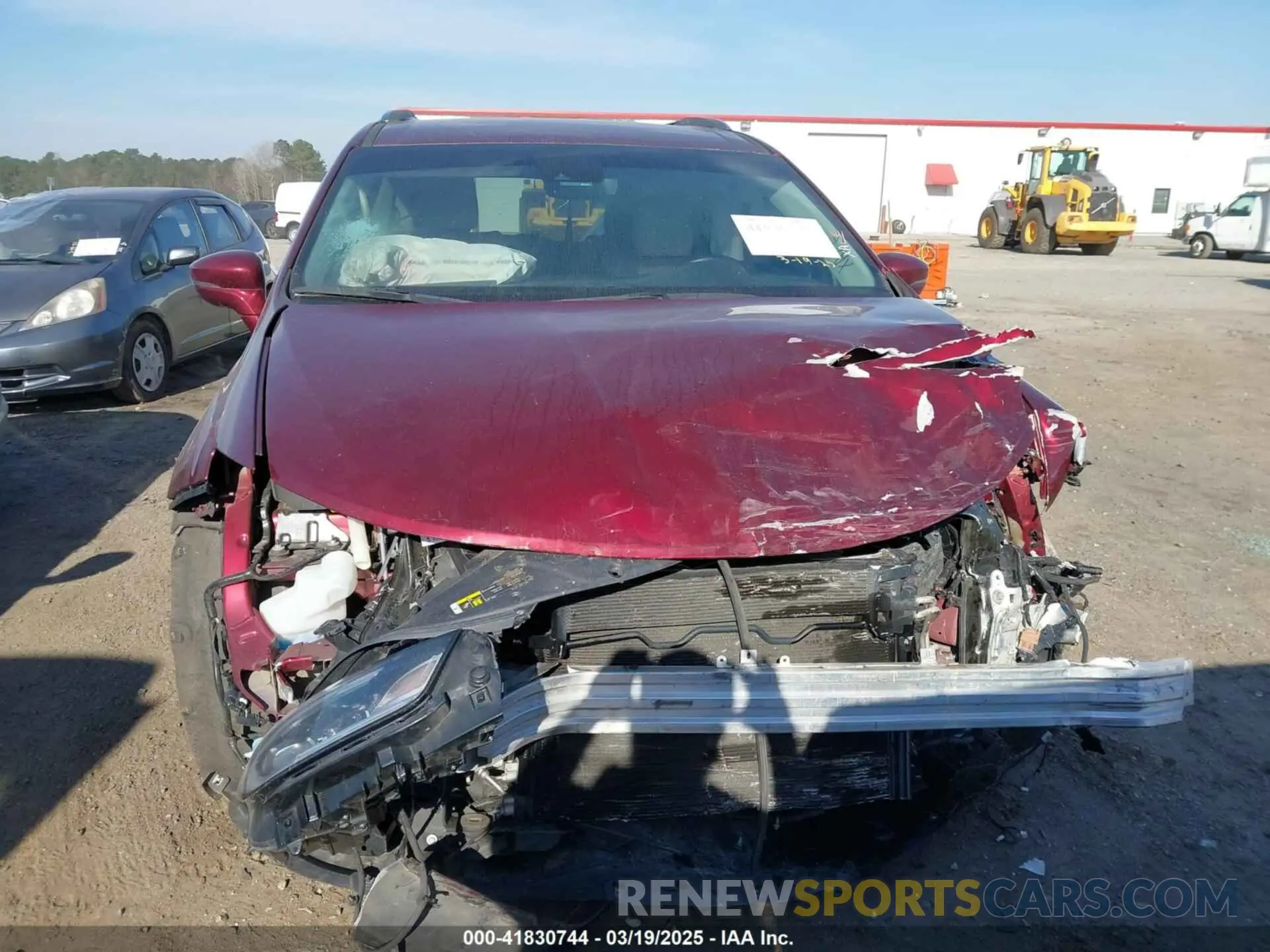 12 Photograph of a damaged car 2C4RC1BG9MR588605 CHRYSLER PACIFICA 2021