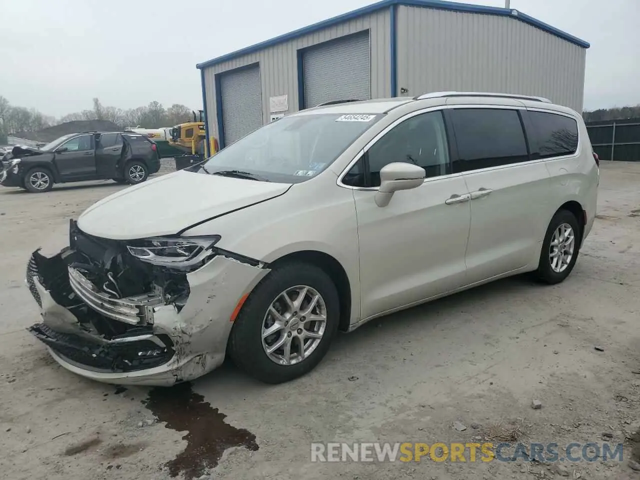 1 Photograph of a damaged car 2C4RC1BG9MR588622 CHRYSLER PACIFICA 2021