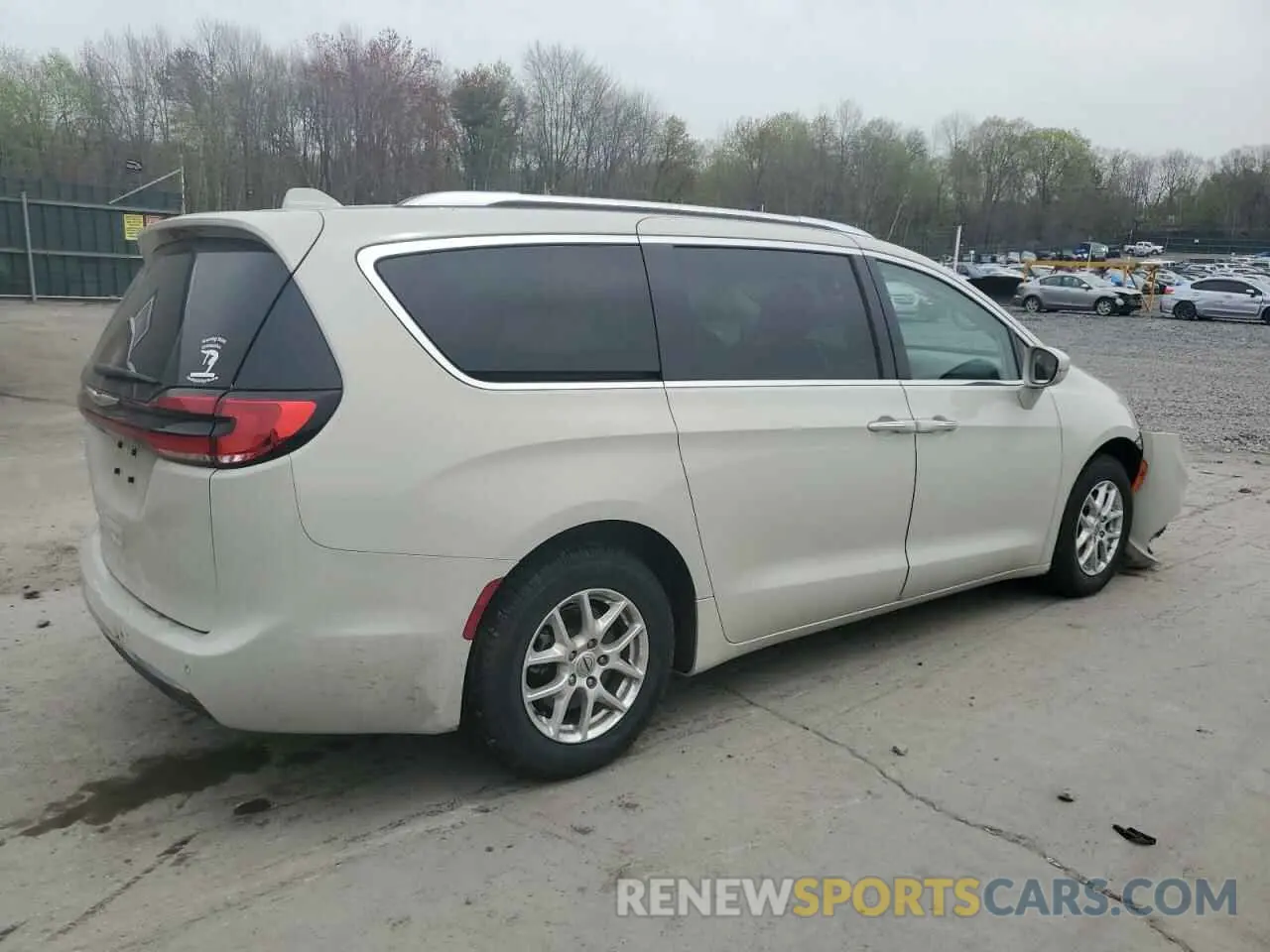 3 Photograph of a damaged car 2C4RC1BG9MR588622 CHRYSLER PACIFICA 2021