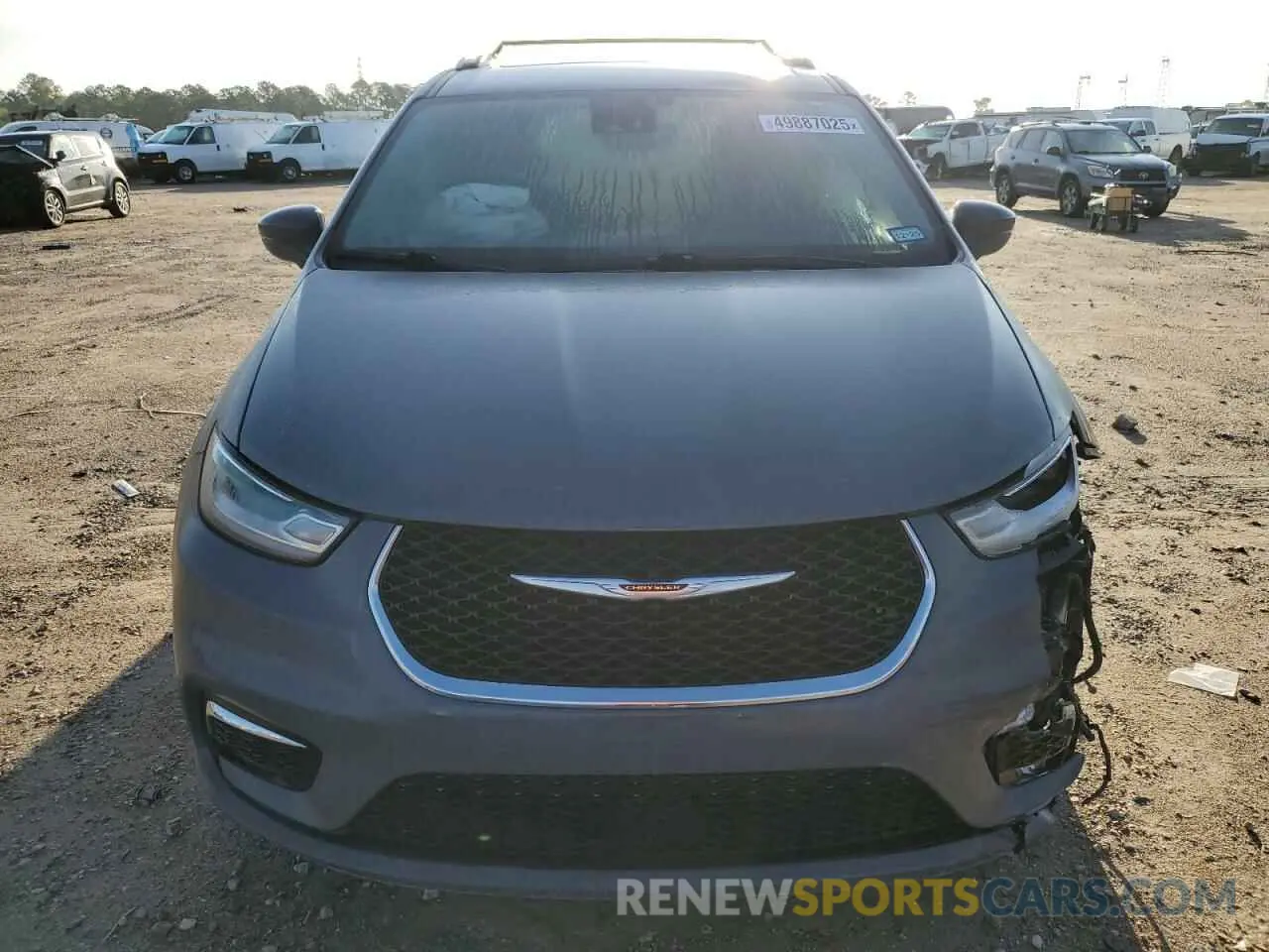 5 Photograph of a damaged car 2C4RC1BGXMR533340 CHRYSLER PACIFICA 2021