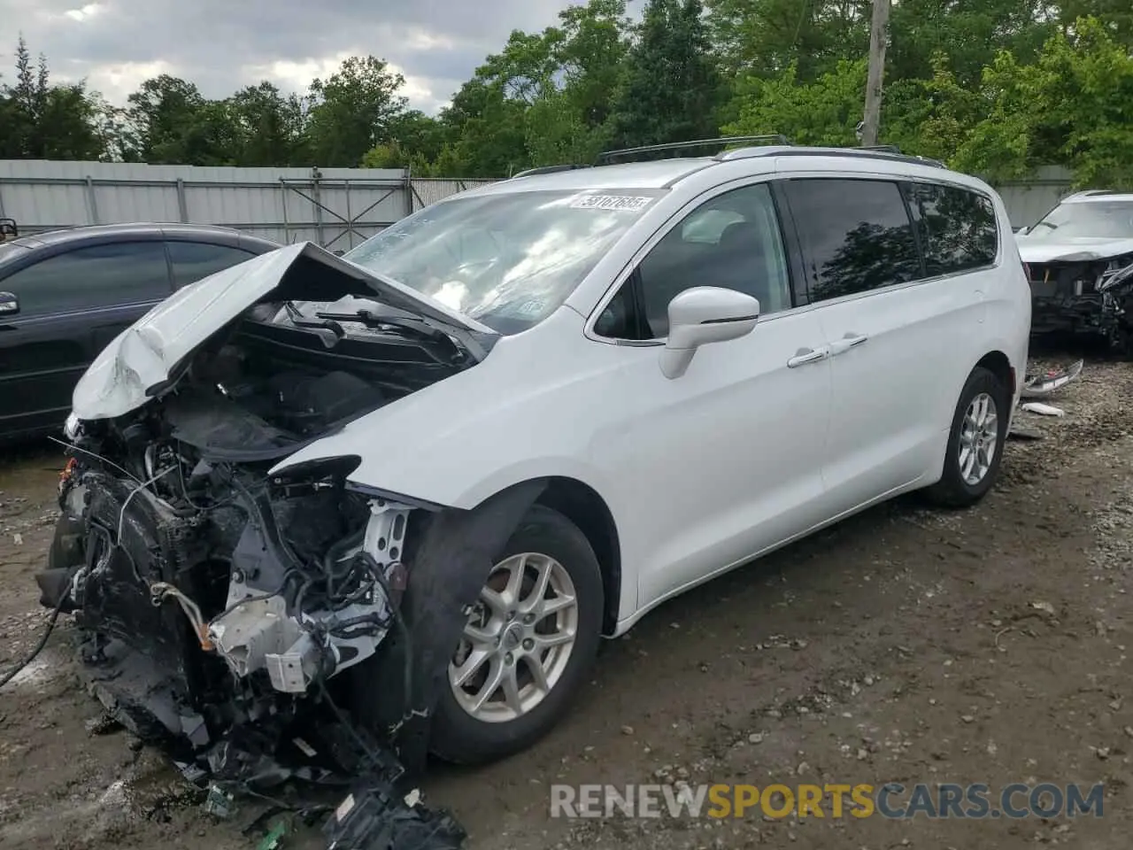 1 Photograph of a damaged car 2C4RC1BGXMR574891 CHRYSLER PACIFICA 2021