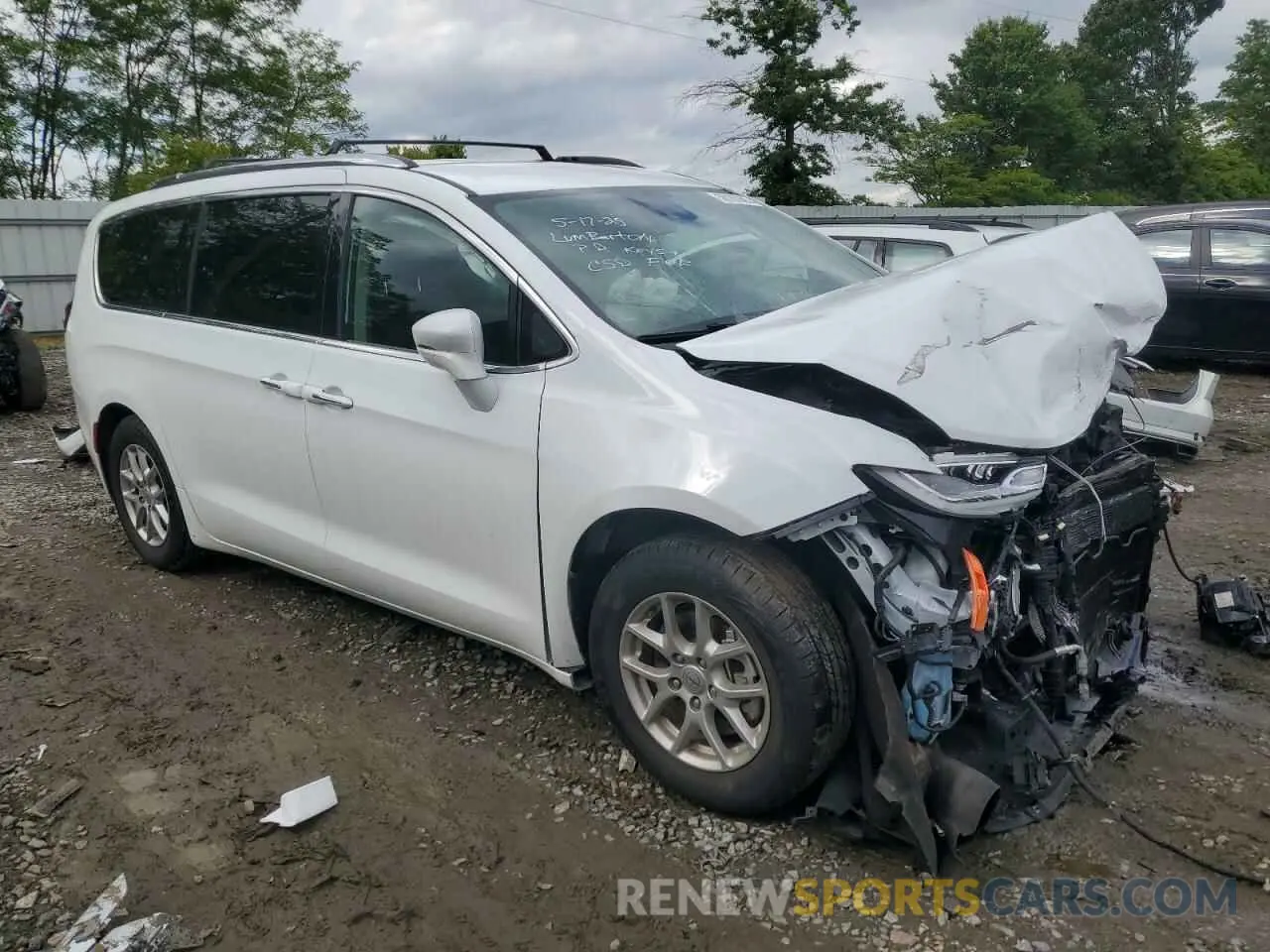 4 Photograph of a damaged car 2C4RC1BGXMR574891 CHRYSLER PACIFICA 2021