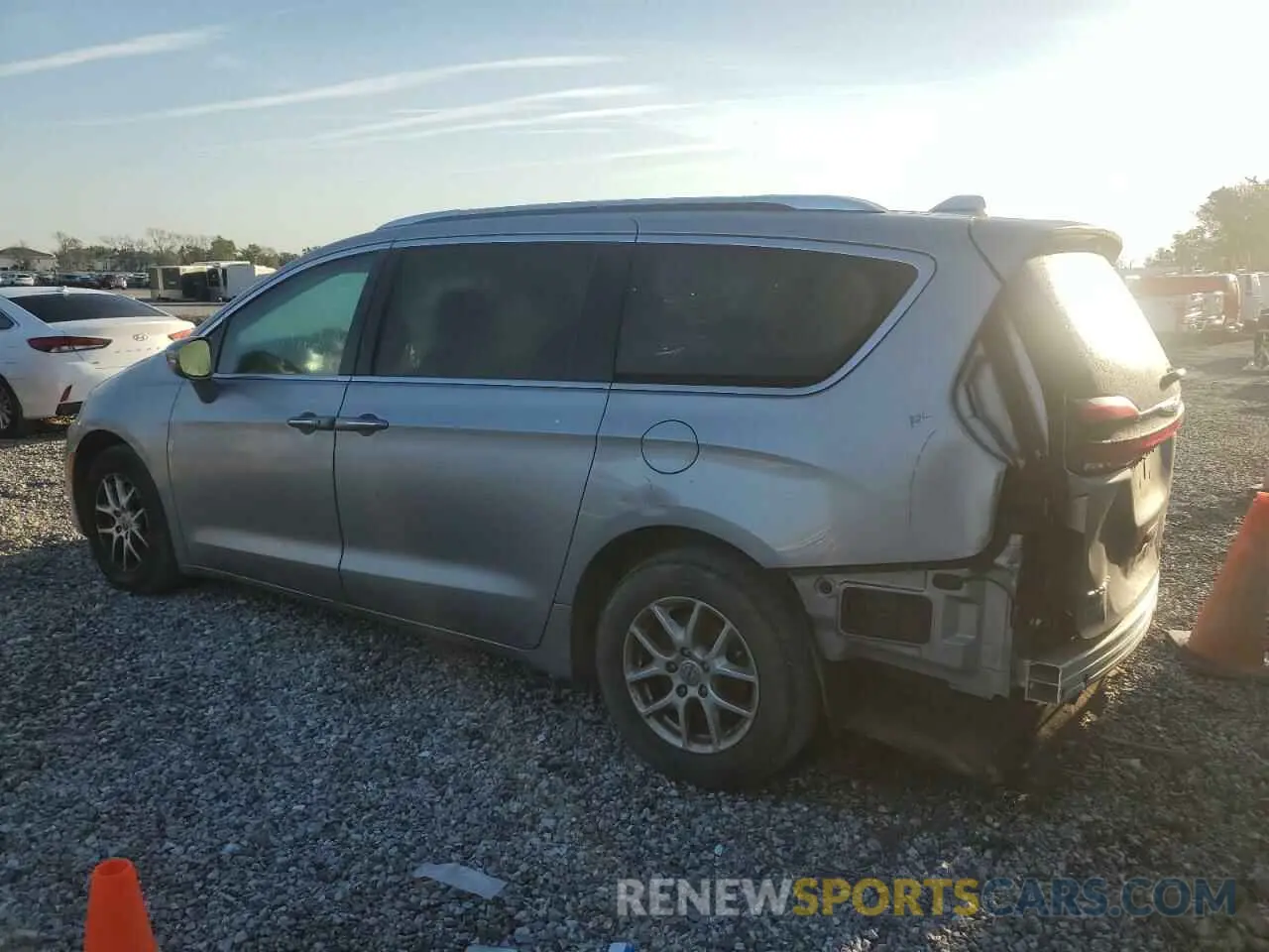 2 Photograph of a damaged car 2C4RC1BGXMR592176 CHRYSLER PACIFICA 2021