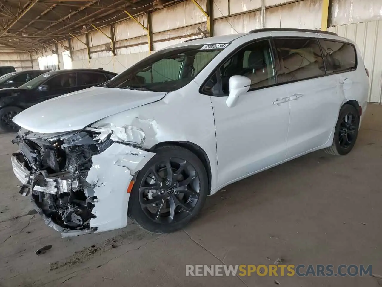 1 Photograph of a damaged car 2C4RC1FG0MR548231 CHRYSLER PACIFICA 2021