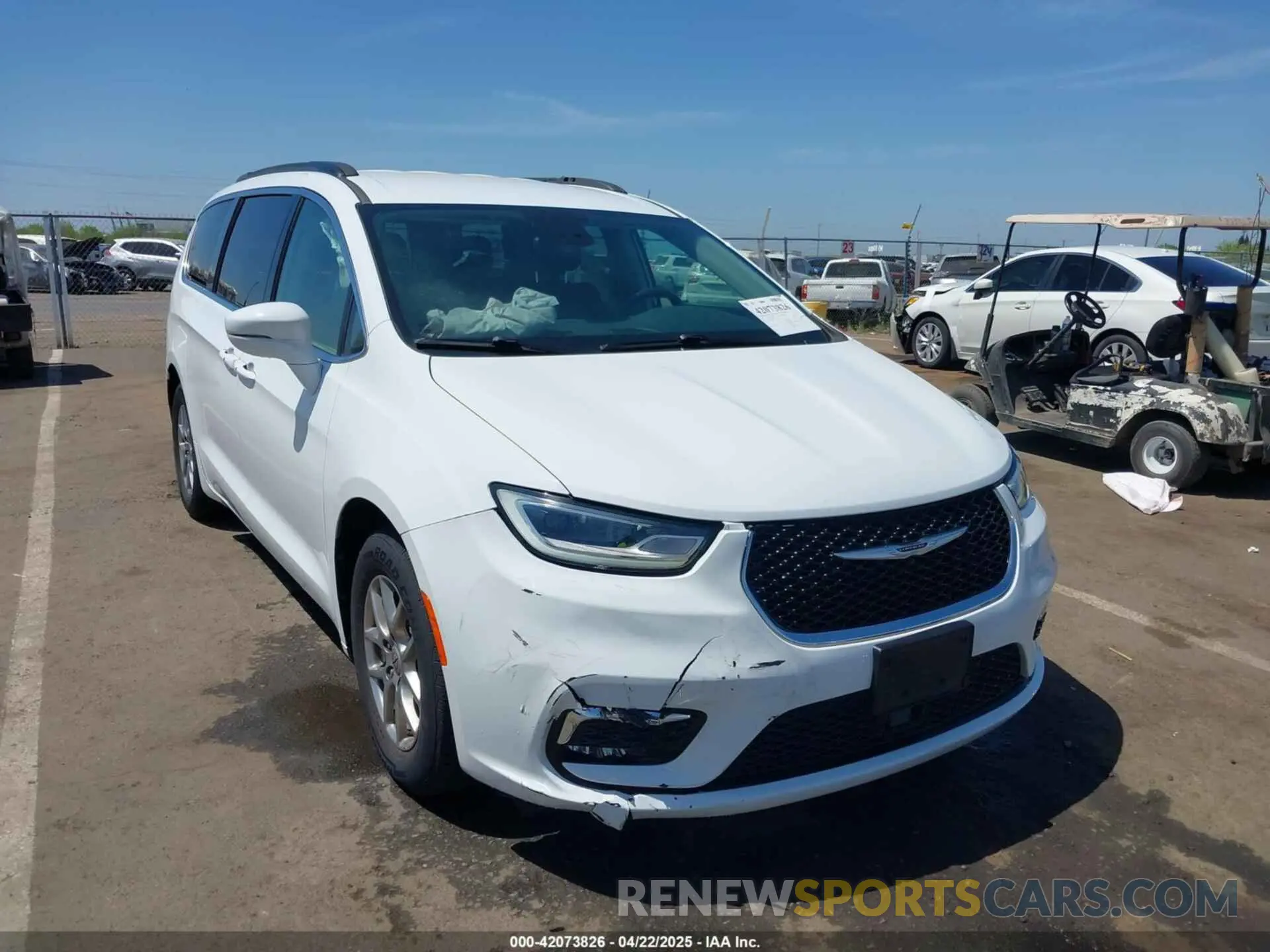 6 Photograph of a damaged car 2C4RC1FG3MR596158 CHRYSLER PACIFICA 2021