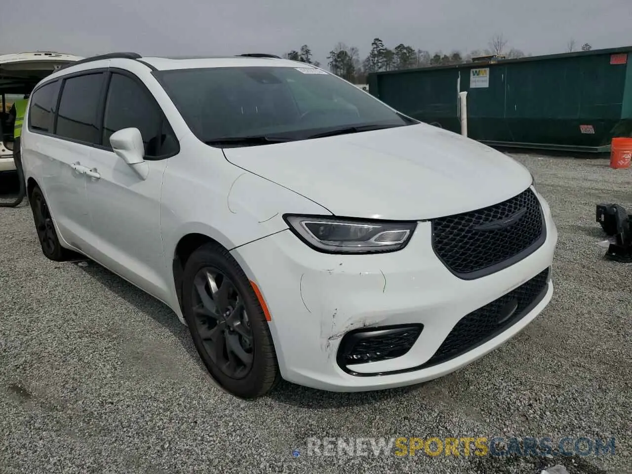4 Photograph of a damaged car 2C4RC1FG3MR607644 CHRYSLER PACIFICA 2021