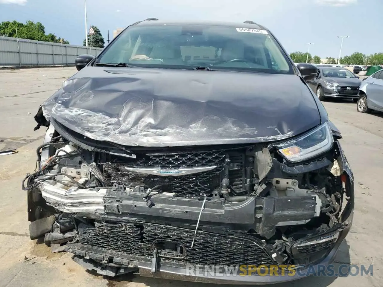5 Photograph of a damaged car 2C4RC1L70MR599183 CHRYSLER PACIFICA 2021
