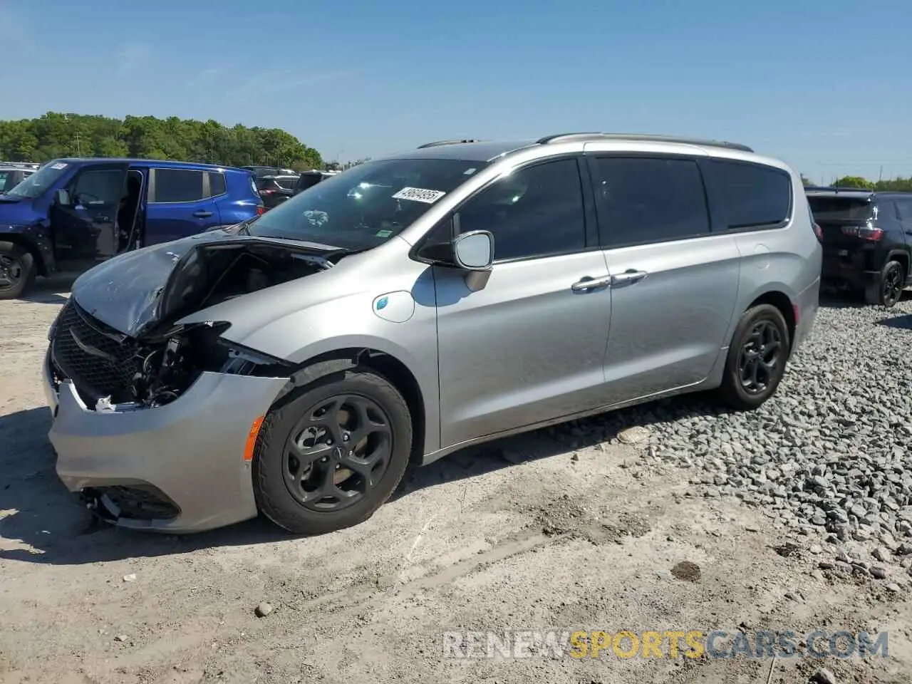 1 Photograph of a damaged car 2C4RC1L74MR529704 CHRYSLER PACIFICA 2021