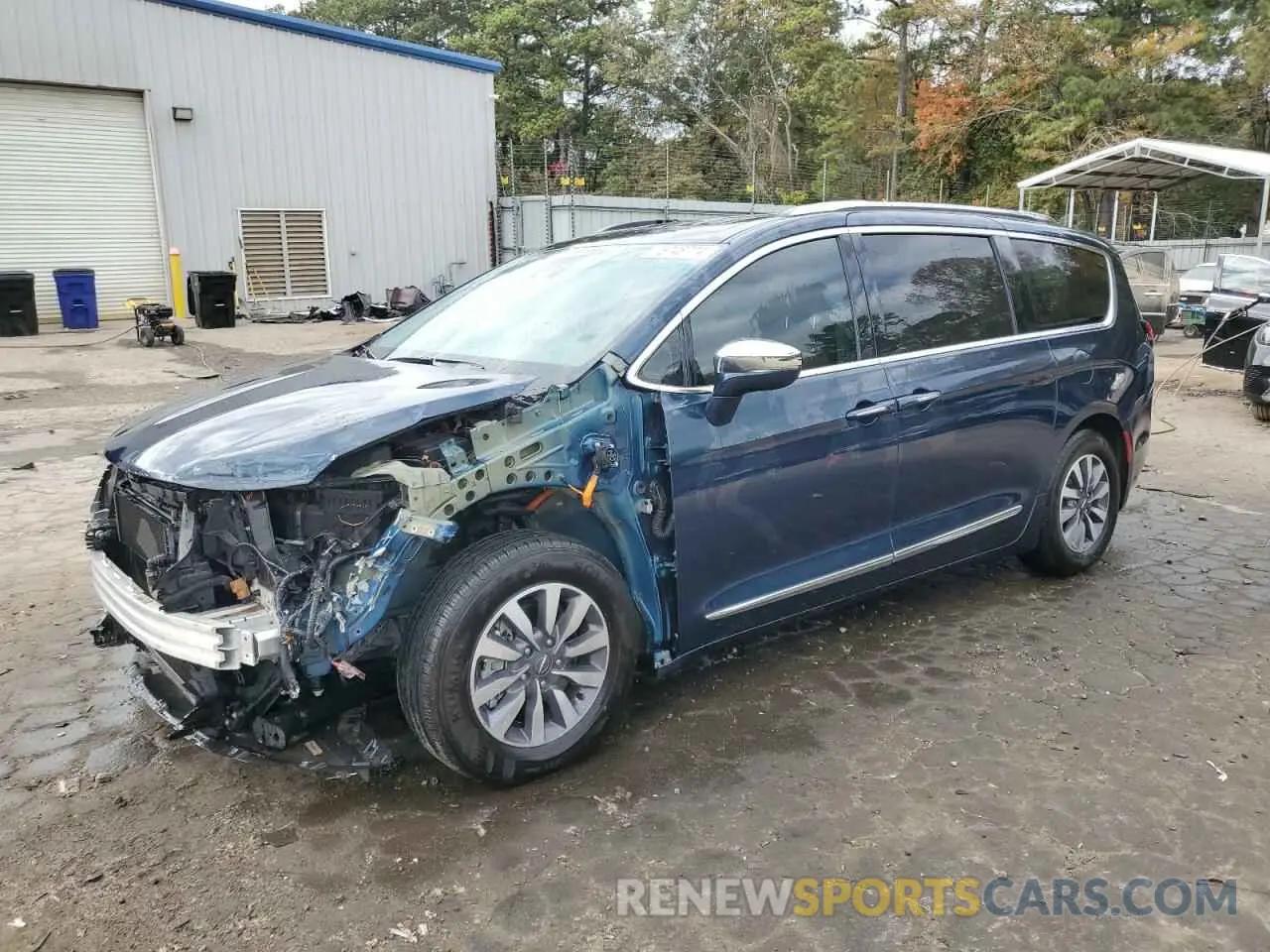 1 Photograph of a damaged car 2C4RC1S70MR557372 CHRYSLER PACIFICA 2021