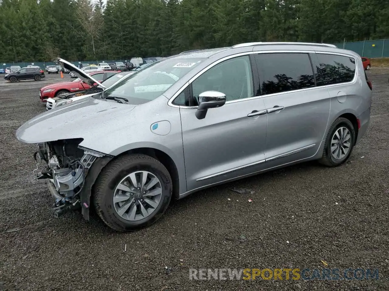 1 Photograph of a damaged car 2C4RC1S72MR567076 CHRYSLER PACIFICA 2021