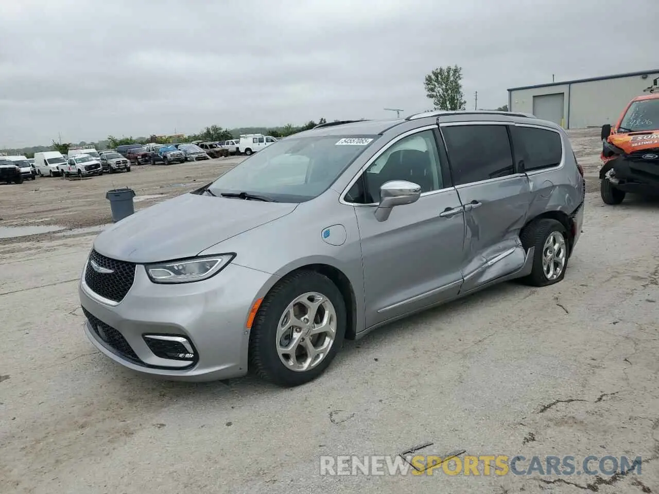 1 Photograph of a damaged car 2C4RC1S76MR518110 CHRYSLER PACIFICA 2021