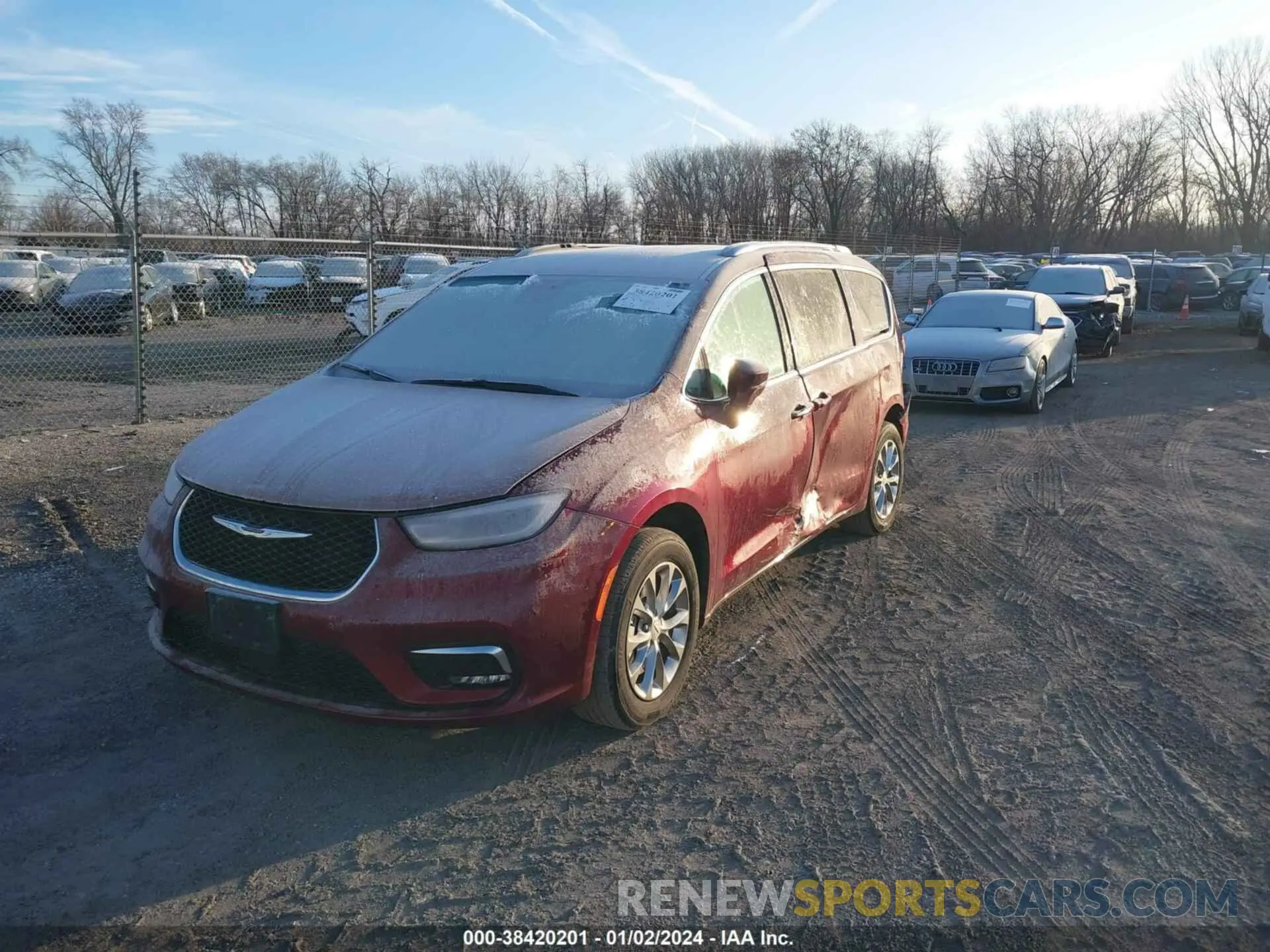 2 Photograph of a damaged car 2C4RC3BG0MR511083 CHRYSLER PACIFICA 2021