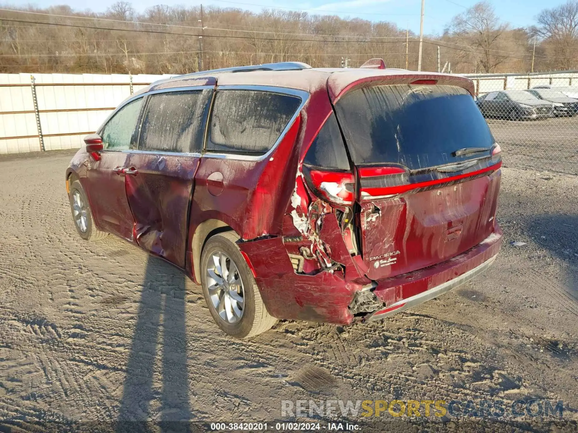 3 Photograph of a damaged car 2C4RC3BG0MR511083 CHRYSLER PACIFICA 2021