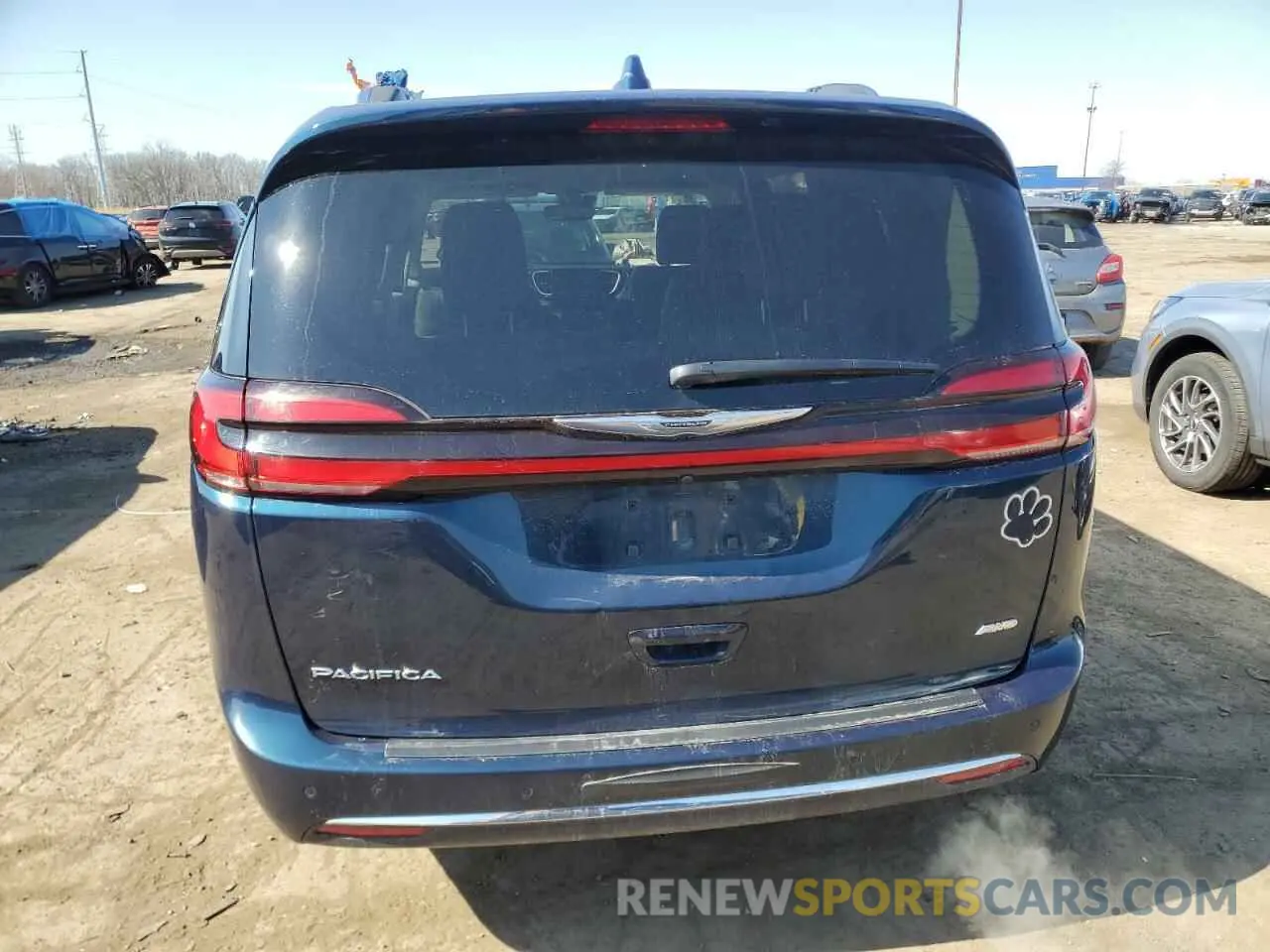 6 Photograph of a damaged car 2C4RC3BG6MR591750 CHRYSLER PACIFICA 2021