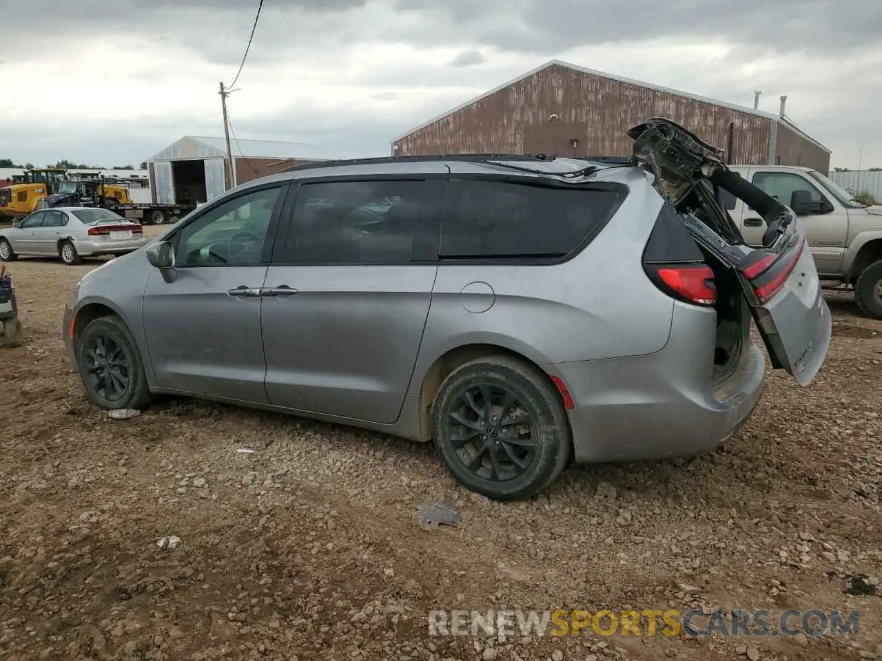 2 Photograph of a damaged car 2C4RC3FG4MR501733 CHRYSLER PACIFICA 2021