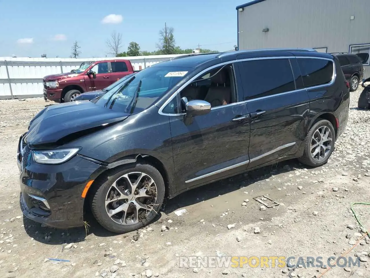 1 Photograph of a damaged car 2C4RC3GG3MR581931 CHRYSLER PACIFICA 2021