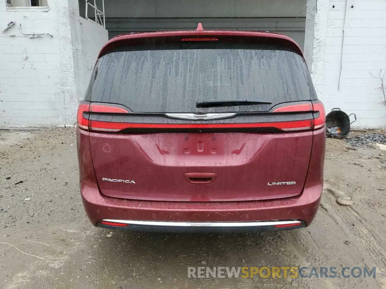 6 Photograph of a damaged car 2C4RC3GG5MR553967 CHRYSLER PACIFICA 2021