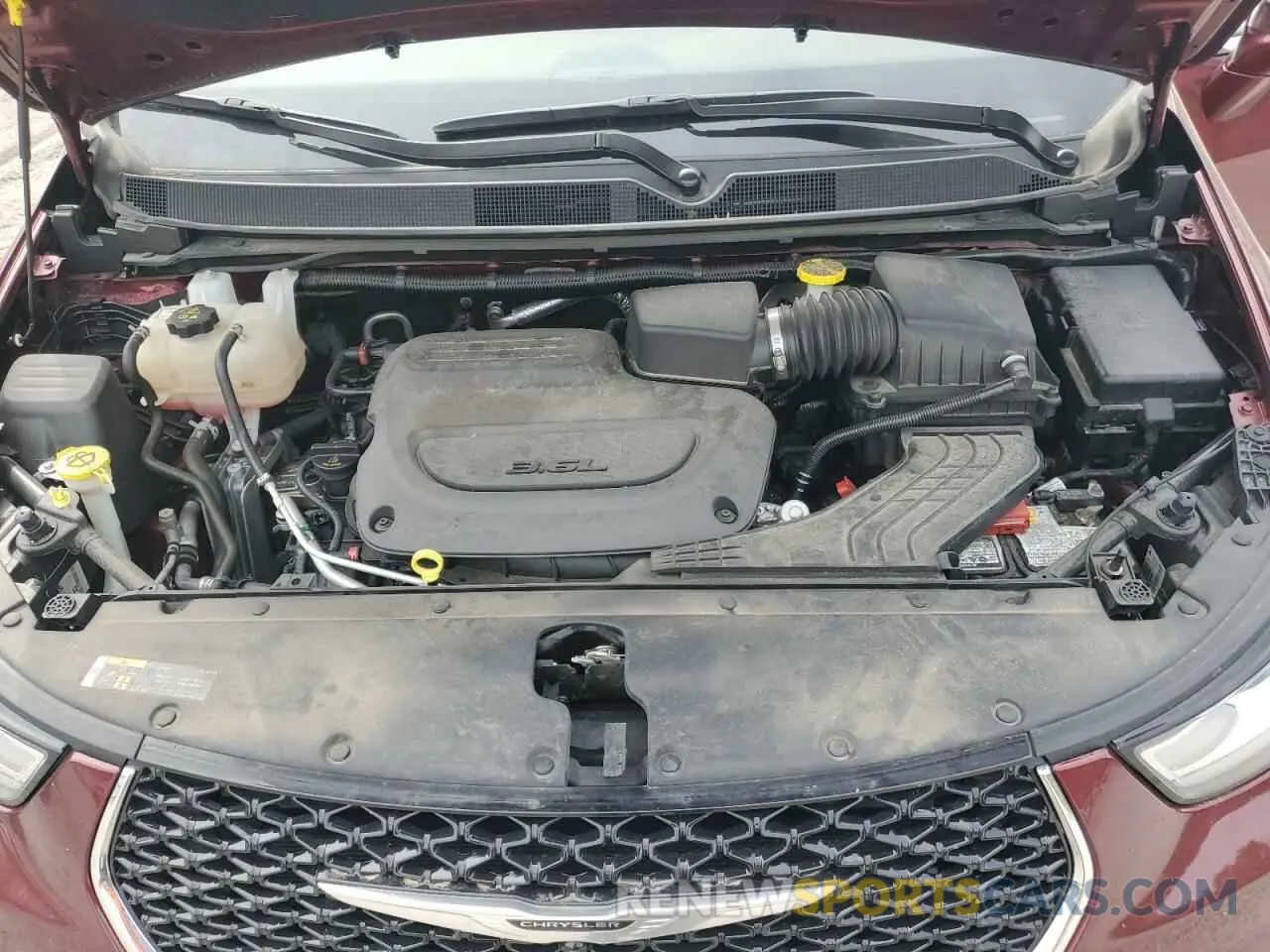 12 Photograph of a damaged car 2C4RC3GG7MR573184 CHRYSLER PACIFICA 2021
