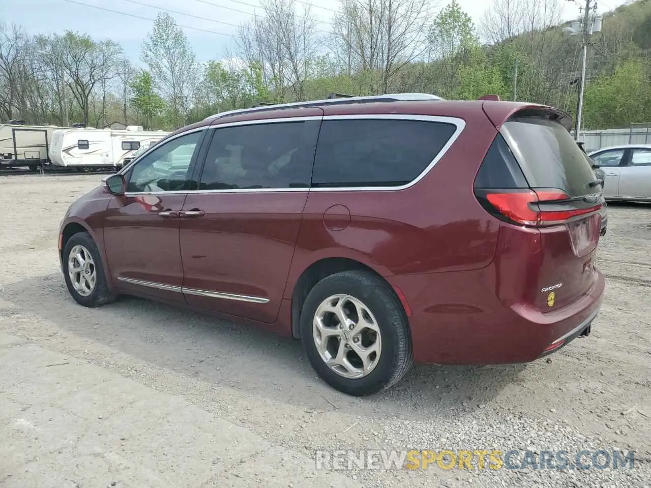 2 Photograph of a damaged car 2C4RC3GG7MR573184 CHRYSLER PACIFICA 2021