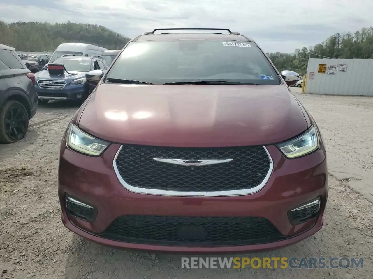 5 Photograph of a damaged car 2C4RC3GG7MR573184 CHRYSLER PACIFICA 2021