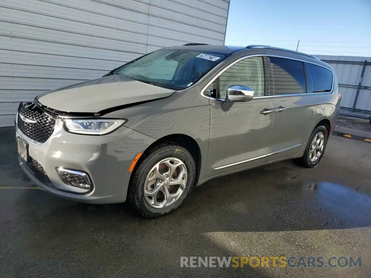 1 Photograph of a damaged car 2C4RC3GG9MR590603 CHRYSLER PACIFICA 2021