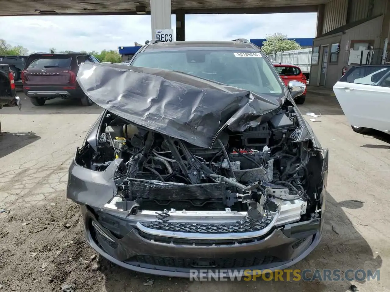 5 Photograph of a damaged car 2C4RC3GGXMR595485 CHRYSLER PACIFICA 2021