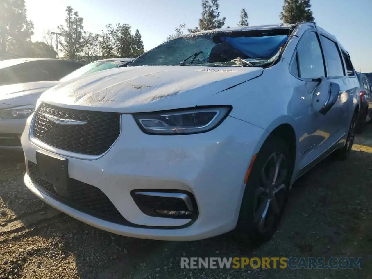 1 Photograph of a damaged car 2C4RC3PG7MR501627 CHRYSLER PACIFICA 2021