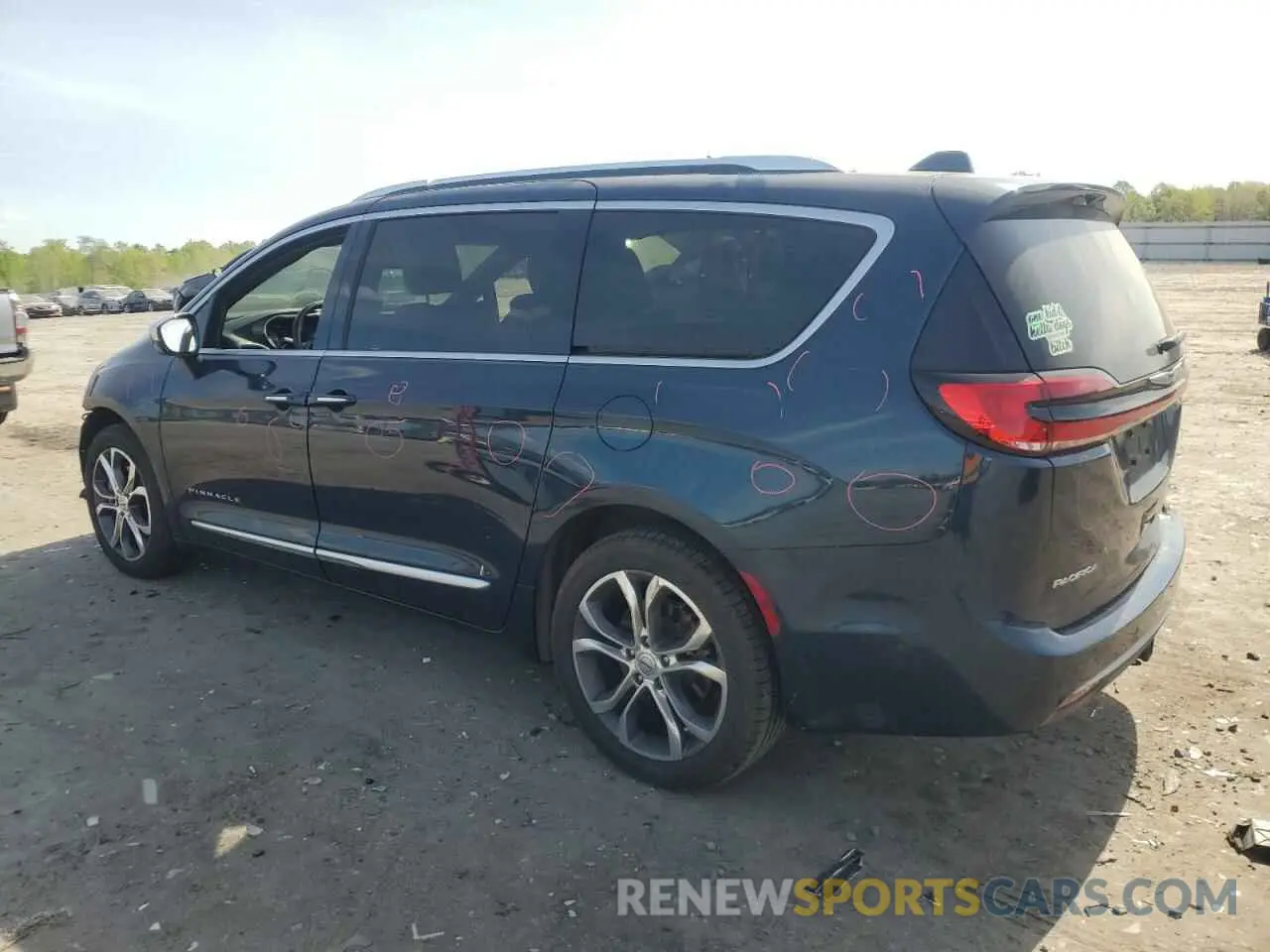 2 Photograph of a damaged car 2C4RC3PG8MR564476 CHRYSLER PACIFICA 2021