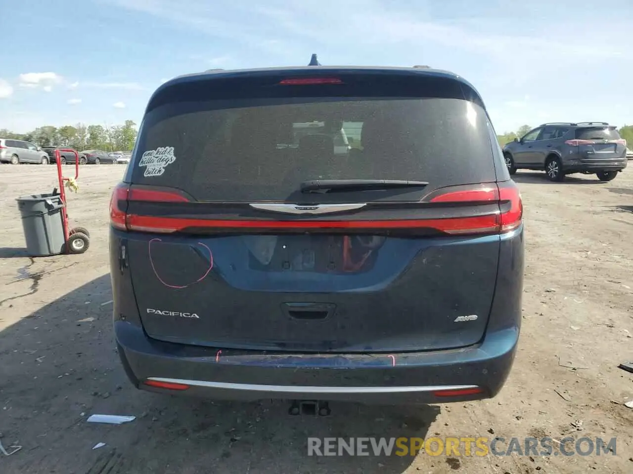 6 Photograph of a damaged car 2C4RC3PG8MR564476 CHRYSLER PACIFICA 2021