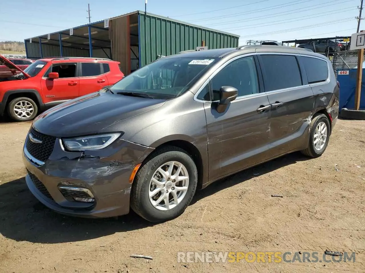 1 Photograph of a damaged car 2C4RC1BG0NR117301 CHRYSLER PACIFICA 2022