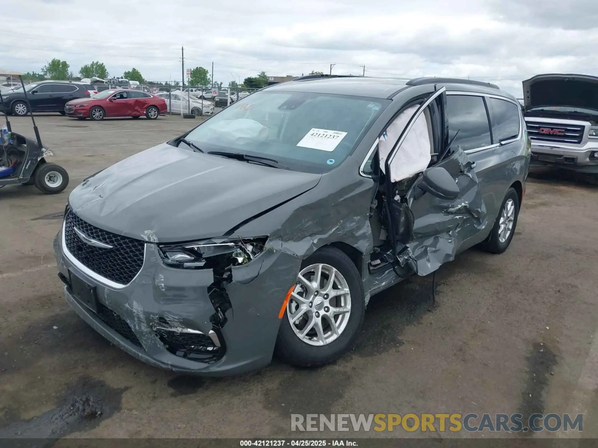 6 Photograph of a damaged car 2C4RC1BG0NR150377 CHRYSLER PACIFICA 2022