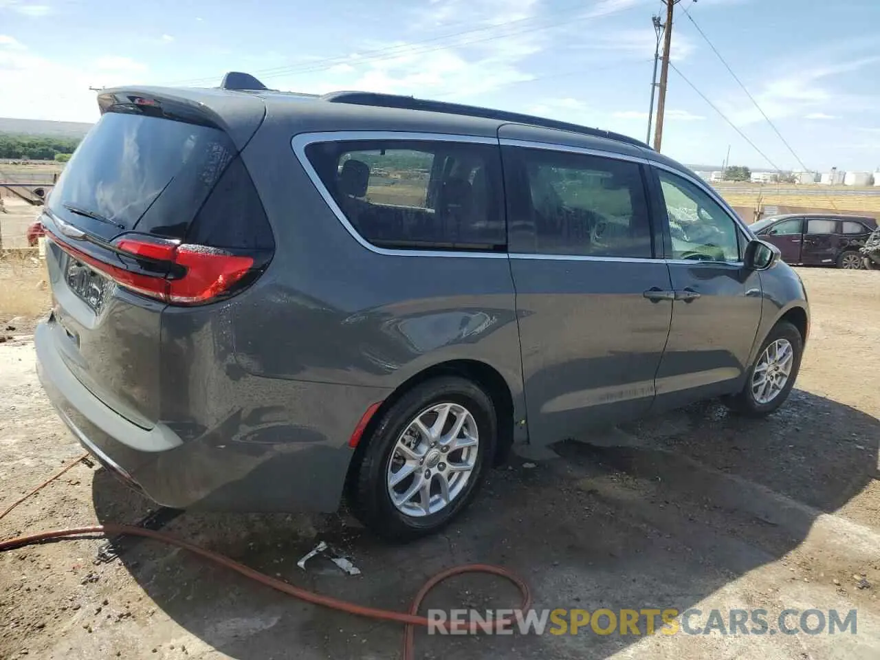 3 Photograph of a damaged car 2C4RC1BG0NR168300 CHRYSLER PACIFICA 2022