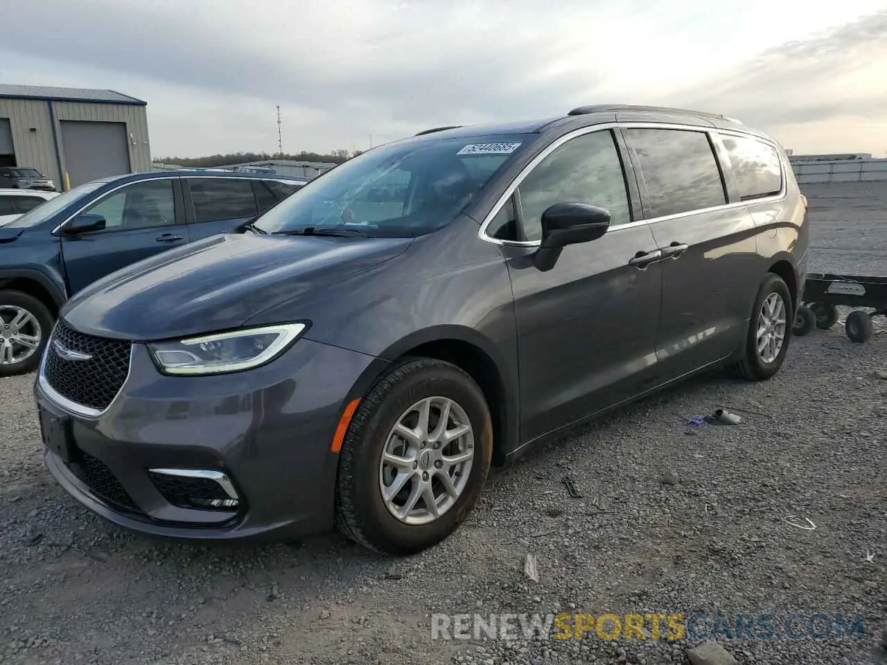 1 Photograph of a damaged car 2C4RC1BG0NR188854 CHRYSLER PACIFICA 2022