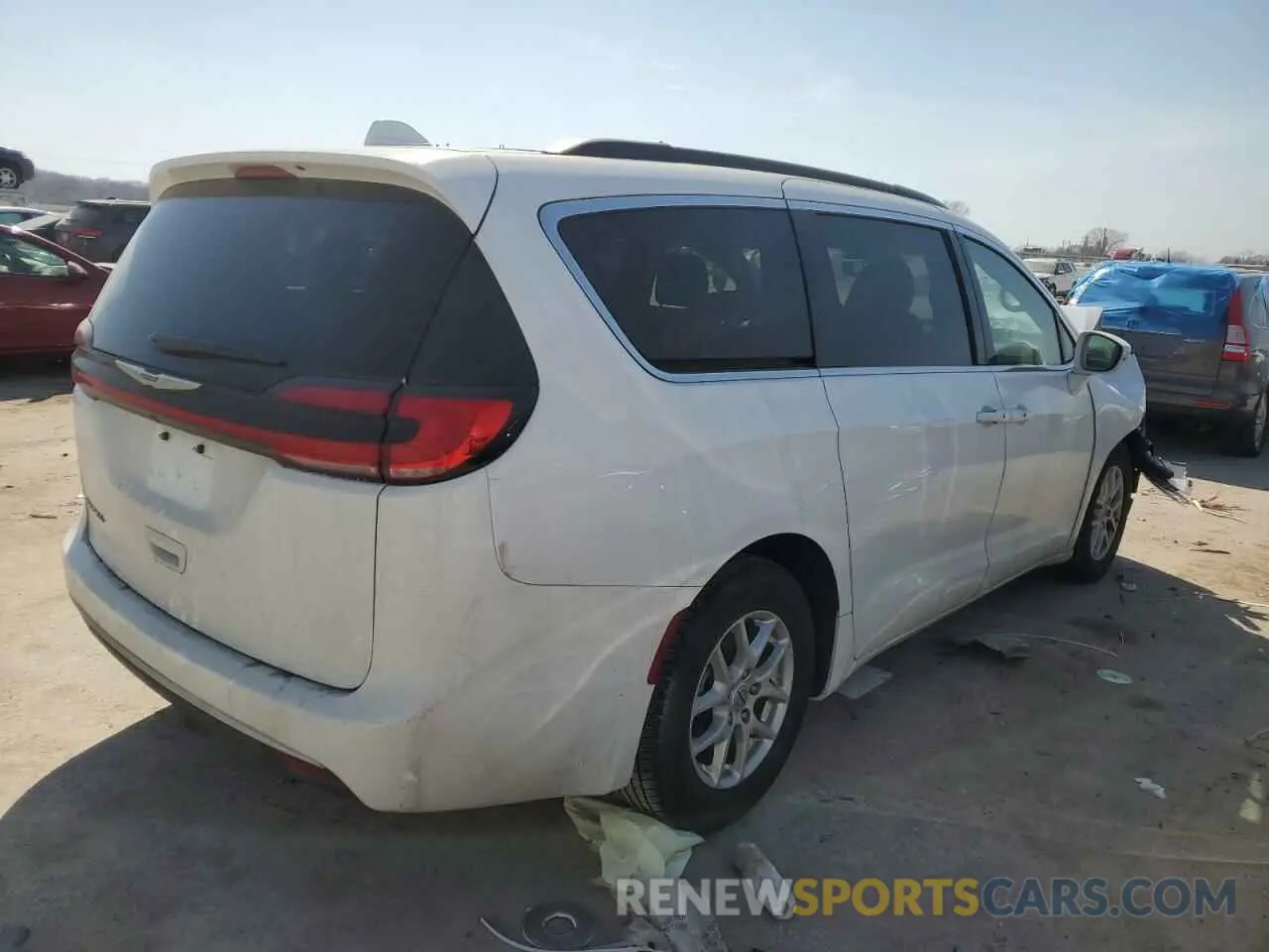 3 Photograph of a damaged car 2C4RC1BG0NR198476 CHRYSLER PACIFICA 2022