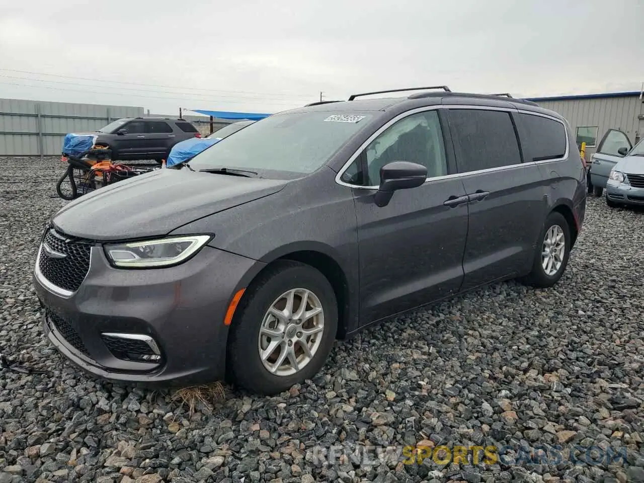 1 Photograph of a damaged car 2C4RC1BG1NR238418 CHRYSLER PACIFICA 2022