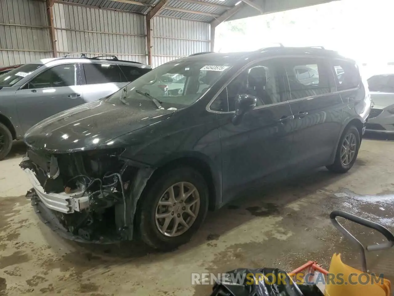 1 Photograph of a damaged car 2C4RC1BG2NR116263 CHRYSLER PACIFICA 2022