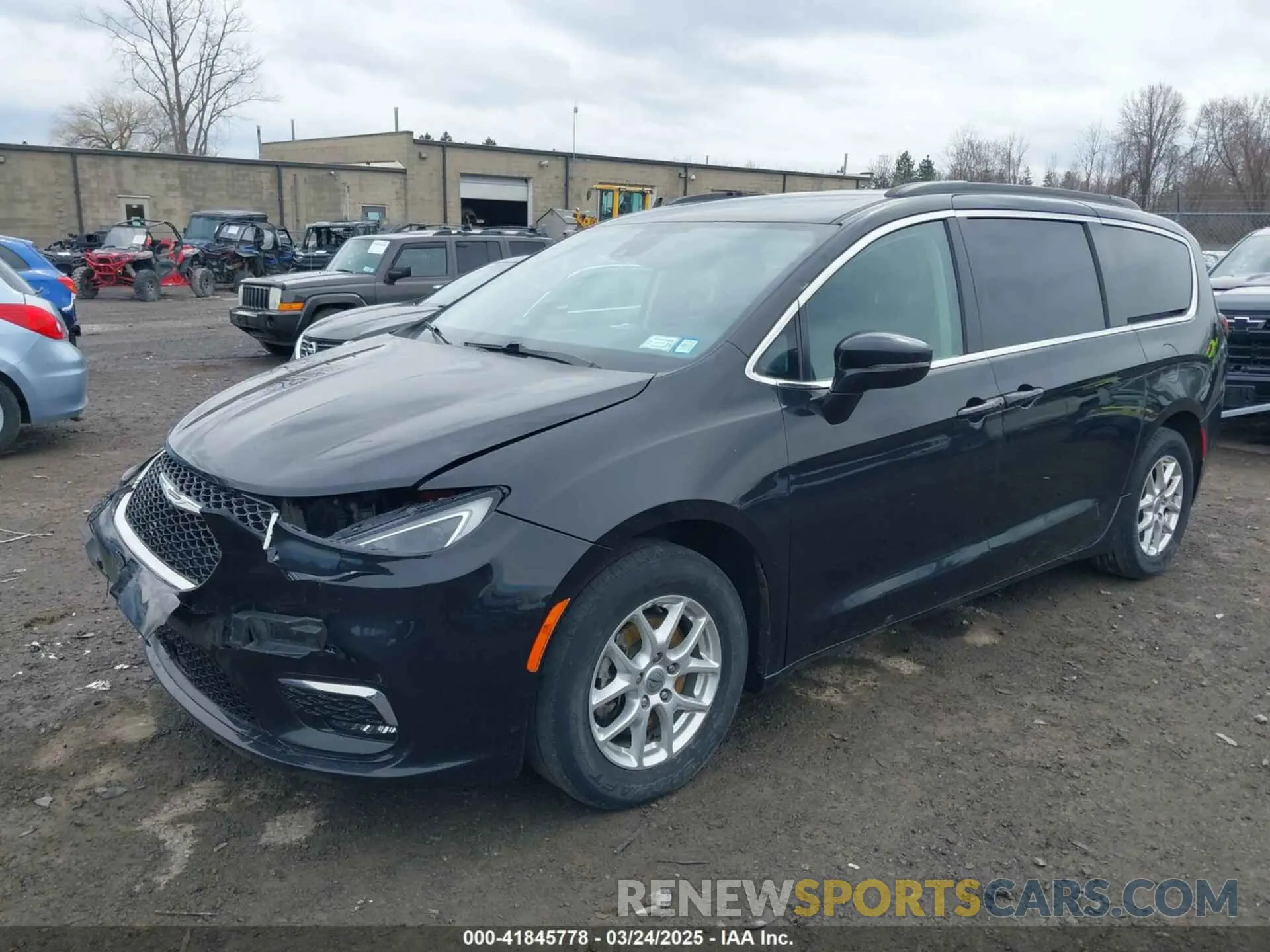 2 Photograph of a damaged car 2C4RC1BG2NR117879 CHRYSLER PACIFICA 2022