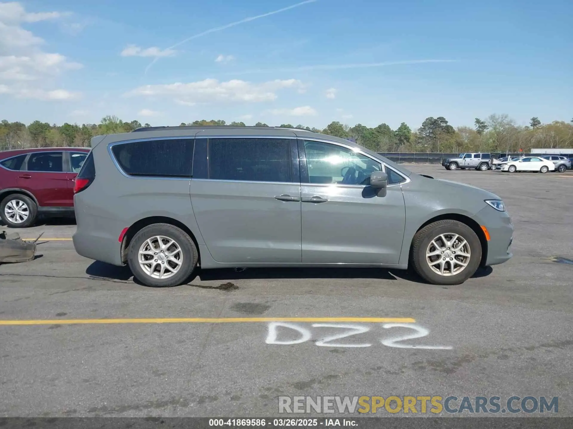14 Photograph of a damaged car 2C4RC1BG2NR118014 CHRYSLER PACIFICA 2022