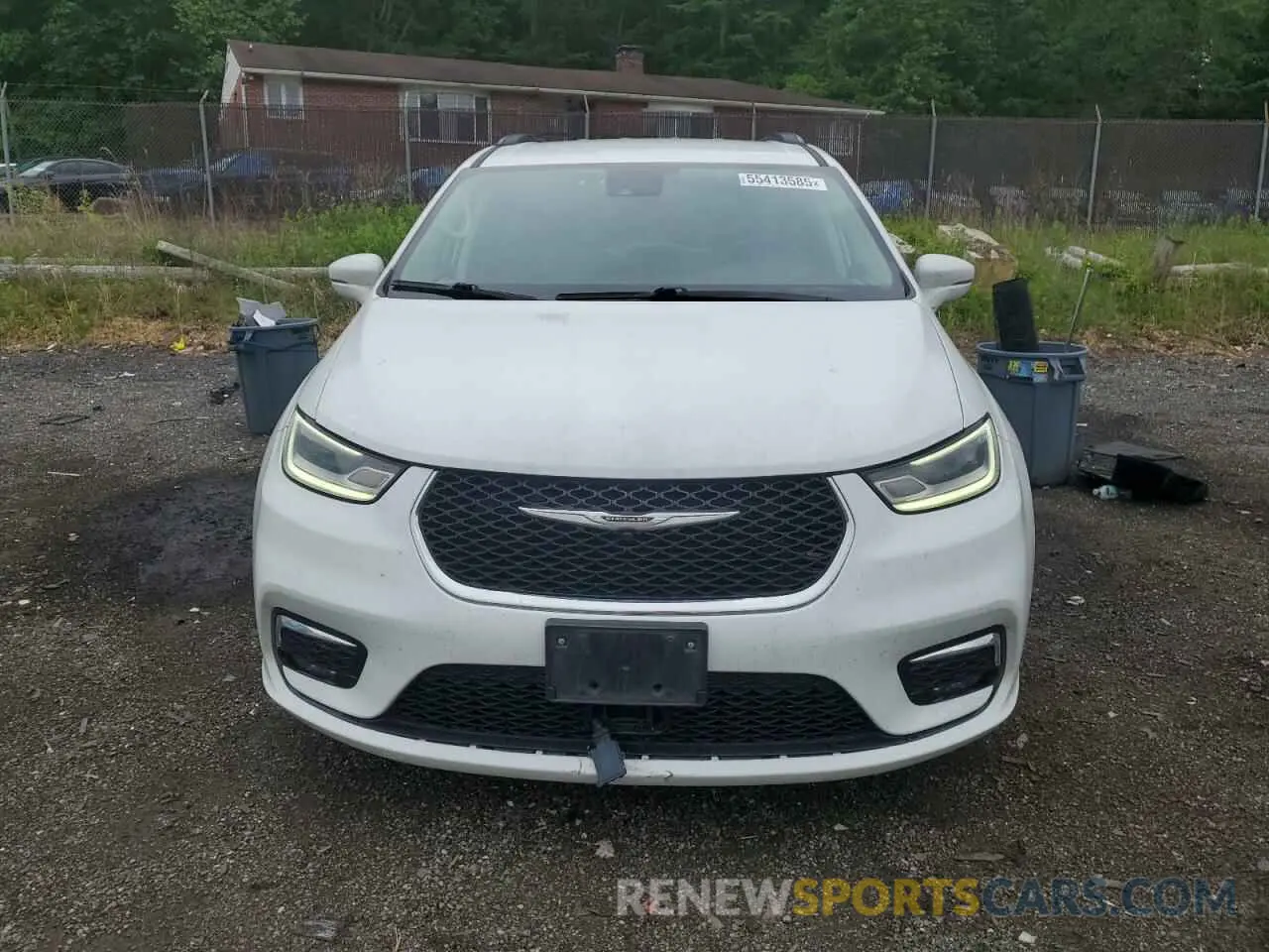 5 Photograph of a damaged car 2C4RC1BG3NR153581 CHRYSLER PACIFICA 2022