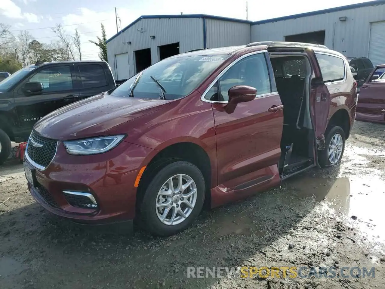 1 Photograph of a damaged car 2C4RC1BG3NR166797 CHRYSLER PACIFICA 2022