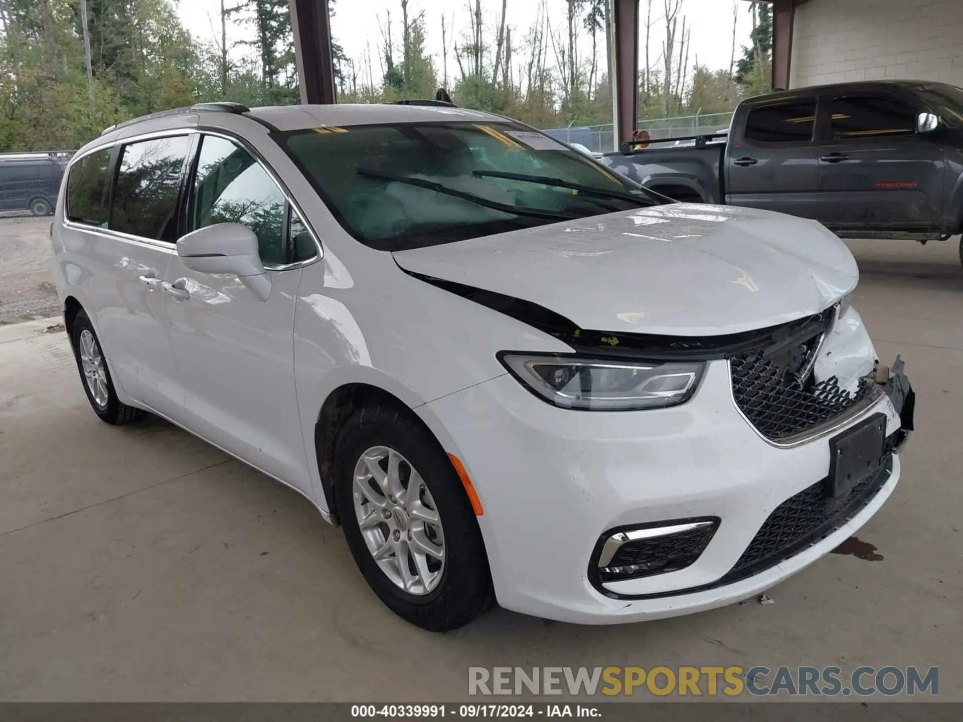 1 Photograph of a damaged car 2C4RC1BG4NR146722 CHRYSLER PACIFICA 2022