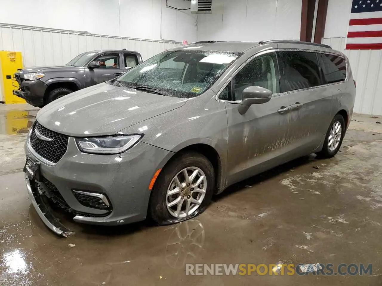 1 Photograph of a damaged car 2C4RC1BG4NR195418 CHRYSLER PACIFICA 2022